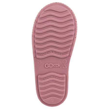 Botas de agua para niños GoKids Wave 979 Pink