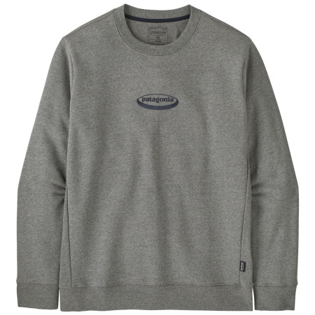 Sudadera de hombre Patagonia Men's '95 Oval Logo Uprisal Crew Sweatshirt gris Gravel Heather