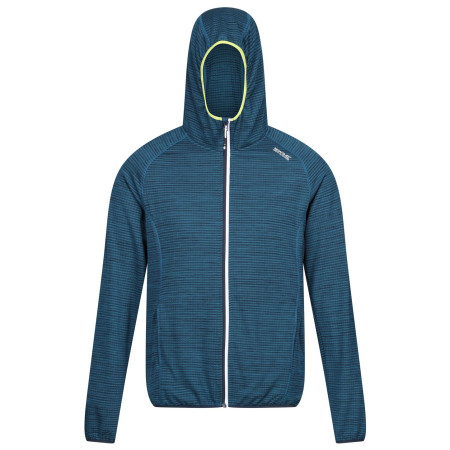 Sudadera de hombre Regatta Yonder Hoody azul/ azul claro Moroccan Blue(Piquant Green)