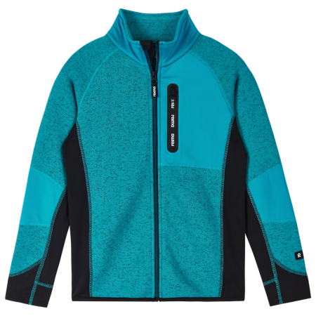 Sudadera funcional para niños Reima Liukuen Aquatic Blue azul Aquatic Blue