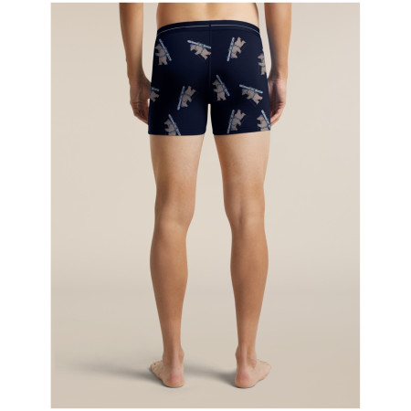 Calzoncillos bóxer funcionales para hombre Icebreaker Men M 150 Anatomica Boxers BearTourAOP