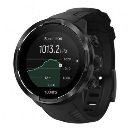 Reloj de pulsera Suunto 9 G1 Baro s HR pásem negro Black
