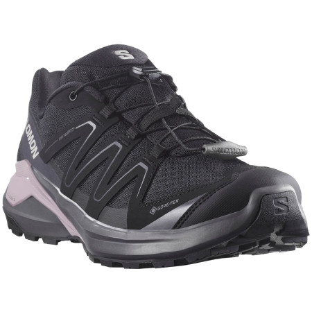 Calzado de senderismo para mujer Salomon Examotion Gore-Tex negro Black / Nine Iron / Nirvana