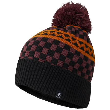 Gorro Dare 2b Pom beanie naranja/burdeos Fig