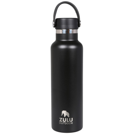 Botella térmica Zulu Travel Bottle 0,6 L negro black