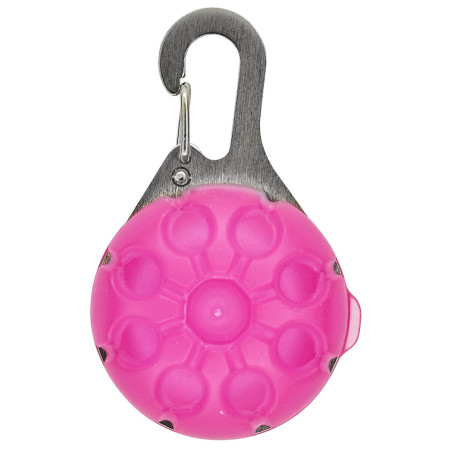 Collar luminoso para perro Nite Ize SpotLit Rechargeable Collar Light rosa Pink