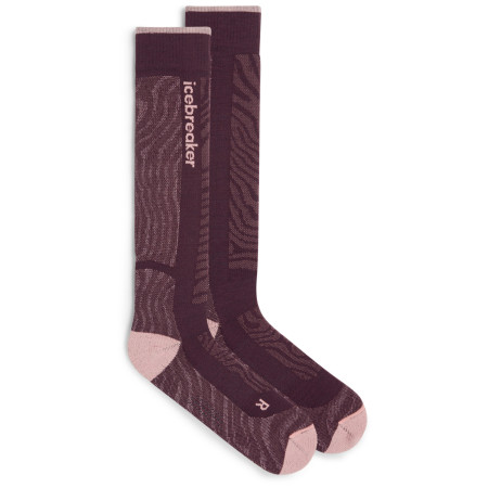 Calcetines de mujer Icebreaker Women Merino Blend Ski+ Medium OTC Mountain Contour