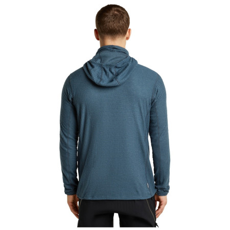 Sudadera de hombre Icebreaker Men Mer 400 RealFleece Grid Pulover Hood