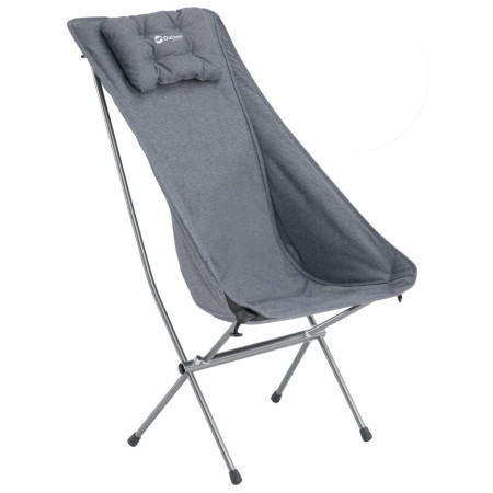Silla Outwell Tryfan gris/negro Black & Grey