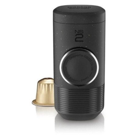 Cafetera de viaje Wacaco Minipresso na kapsle Nespresso negro