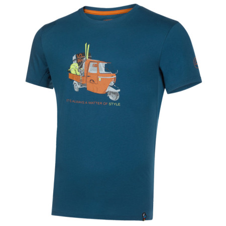 Camiseta de hombre La Sportiva Ape T-Shirt M azul Storm Blue/Hawaiian Sun