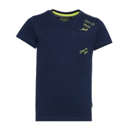 Camiseta para niños Sam73 Honoko azul oscuro