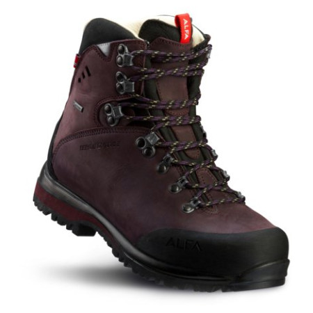 Calzado de mujer Alfa Advance GTX W marrón Aubergine