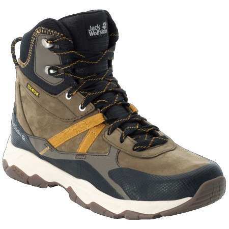 Calzado de hombre Jack Wolfskin Pathfinder Texapore Mid M marrón Brown/Phantom