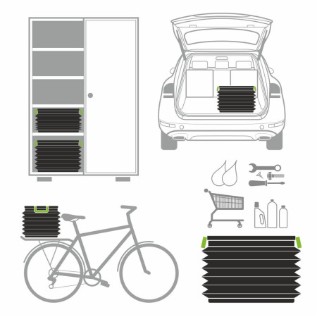 Caja plegable con tapa Yolco CP60