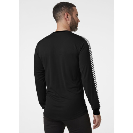 Camiseta funcional de hombre Helly Hansen HH Lifa Stripe Crew