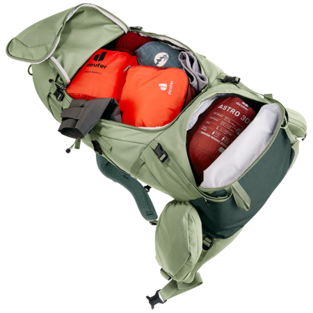 Mochila de senderismo para mujer Deuter Aircontact Core 45+10 SL