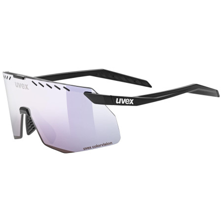 Gafas de sol Uvex Pace Stage S Cv negro/rosa Black Mat/Mir.Pink