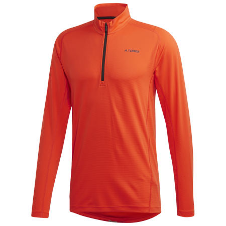 Sudadera de hombre Adidas TraceRo 1/2 LS naranja