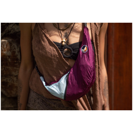 Riñonera Ticket to the moon Upcycled Sling Bag
