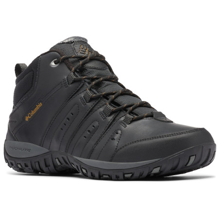 Calzado de hombre Columbia Woodburn II Chukka WP OH negro BlackGoldenrod