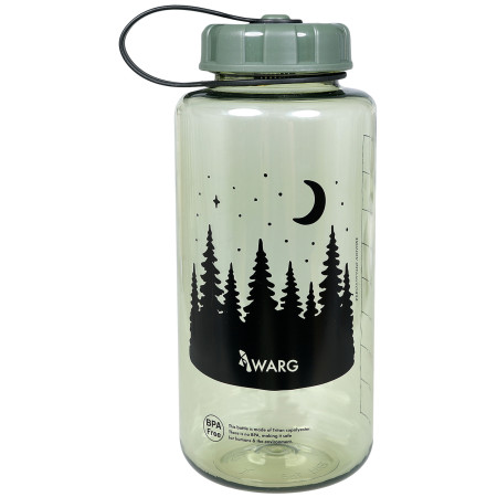 Botella Warg Woods Tritan Wide 1 L verde green