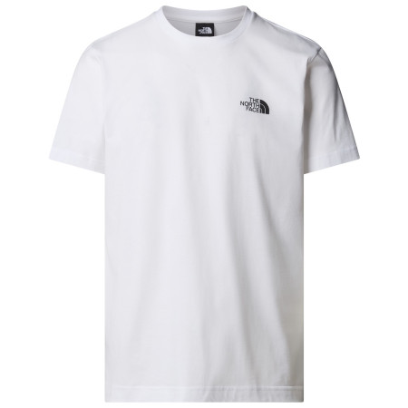 Camiseta de hombre The North Face M Mountain Sketch Ss Tee blanco Tnf White
