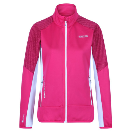 Chaqueta de mujer Regatta Wmns Yare III rosa Dribes/Dkcer