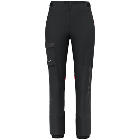 Pantalones de mujer Salewa Sella Dst Hyb Pant W negro black out