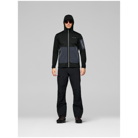 Sudadera funcional de hombre Norrona falketind warm2 stretch Hood