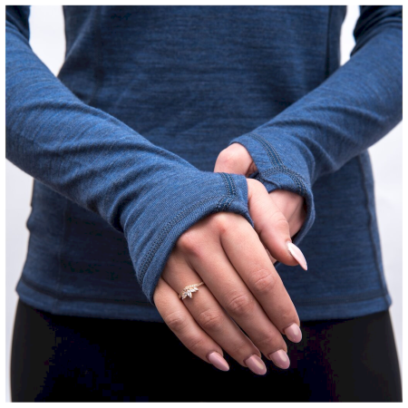 Camiseta funcional de mujer Sensor Merino Bold manga larga