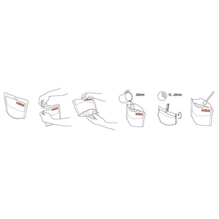 Comida deshidratada Travellunch Puré de patatas con puerro sin gluten 250 g