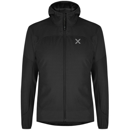 Chaqueta de hombre Montura Seed Hooded Jacket negro Black