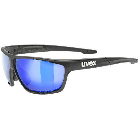 Gafas de sol Uvex Sportstyle 706 negro/azul Black Mat / Mirror Blue