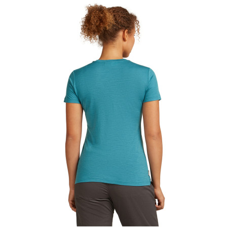 Camiseta de mujer Icebreaker Women Merino 150 Tech Lite SS Tee Snow Day