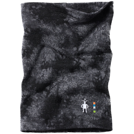 Cuello para niños Smartwool Kids' Thermal Merino Neck Gaiter negro Black Tie Dye