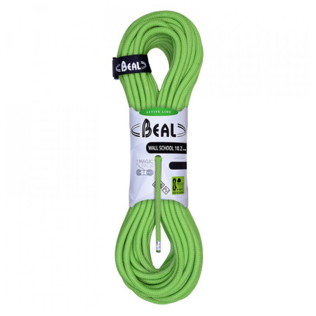 Cuerda de escalada Beal Wall School 10,2 mm (30 m) verde green