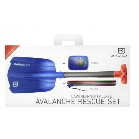 Juego de seguridad contra avalanchas Ortovox Avalanche Rescue Set Zoom+ azul DiverseFarben