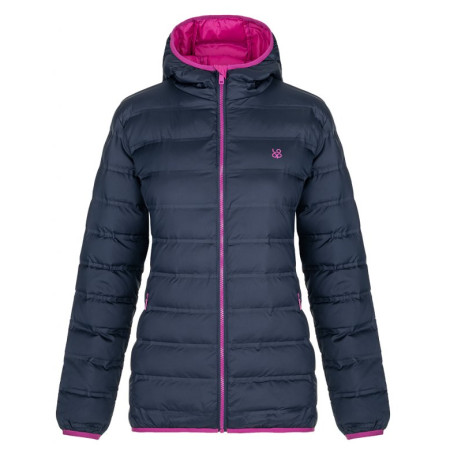 Chaqueta de invierno para mujer Loap Itiana azul/rosa