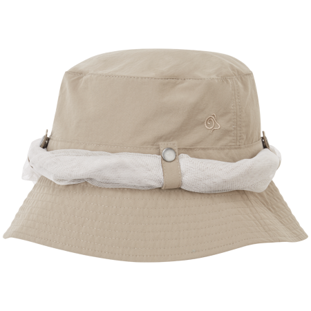 Sombrero Craghoppers NosiLife Jungle Hat marrón Pebble