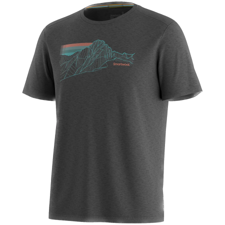 Camiseta funcional de hombre Smartwool Men's Alpine Trace Active Short Sleeve G gris Chrcl H