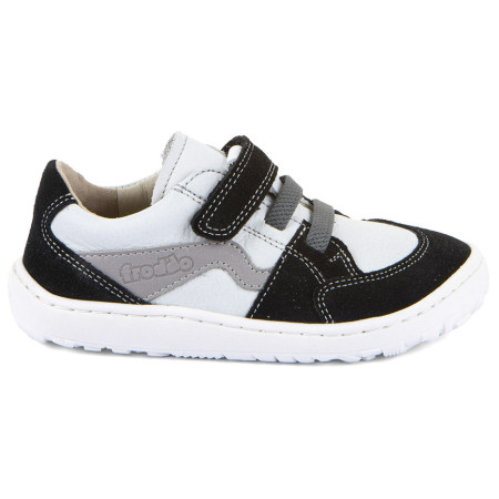 Zapatillas para niños Frodo Barefoot river White/Black
