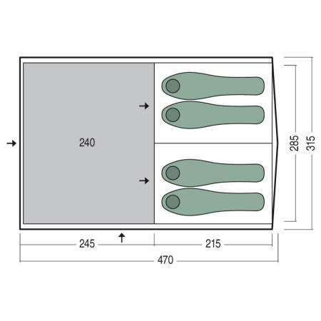 Tienda familiar Pinguin Interval 4