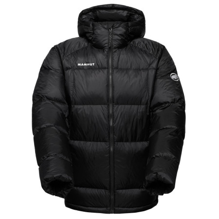 Chaqueta de hombre Mammut Glacier Glow IN Hooded Jacket Men negro black 0001