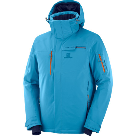 Chaqueta de hombre Salomon Brilliant Jkt M azul claro FjordBlue