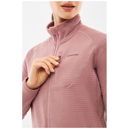 Camiseta funcional de mujer Viking Admont Full Zip