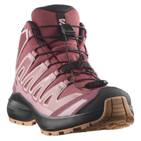 Calzado para niños Salomon Xa Pro Mid Wp J Nocturne-Dusky Orchid-Black