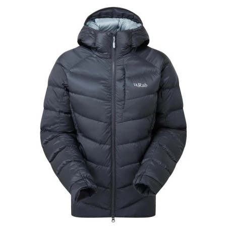 Chaqueta de mujer Rab Glaceon Pro Down Jacket gris oscuro