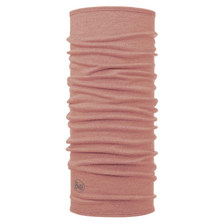 Cuello multiuso Buff Midweigt Merino Wool rosa RosewoodMelange