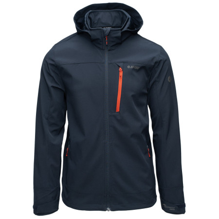 Chaqueta softshell de hombre Hi-Tec Nikko azul SKY CAPTAIN/ROOIBOS TEA